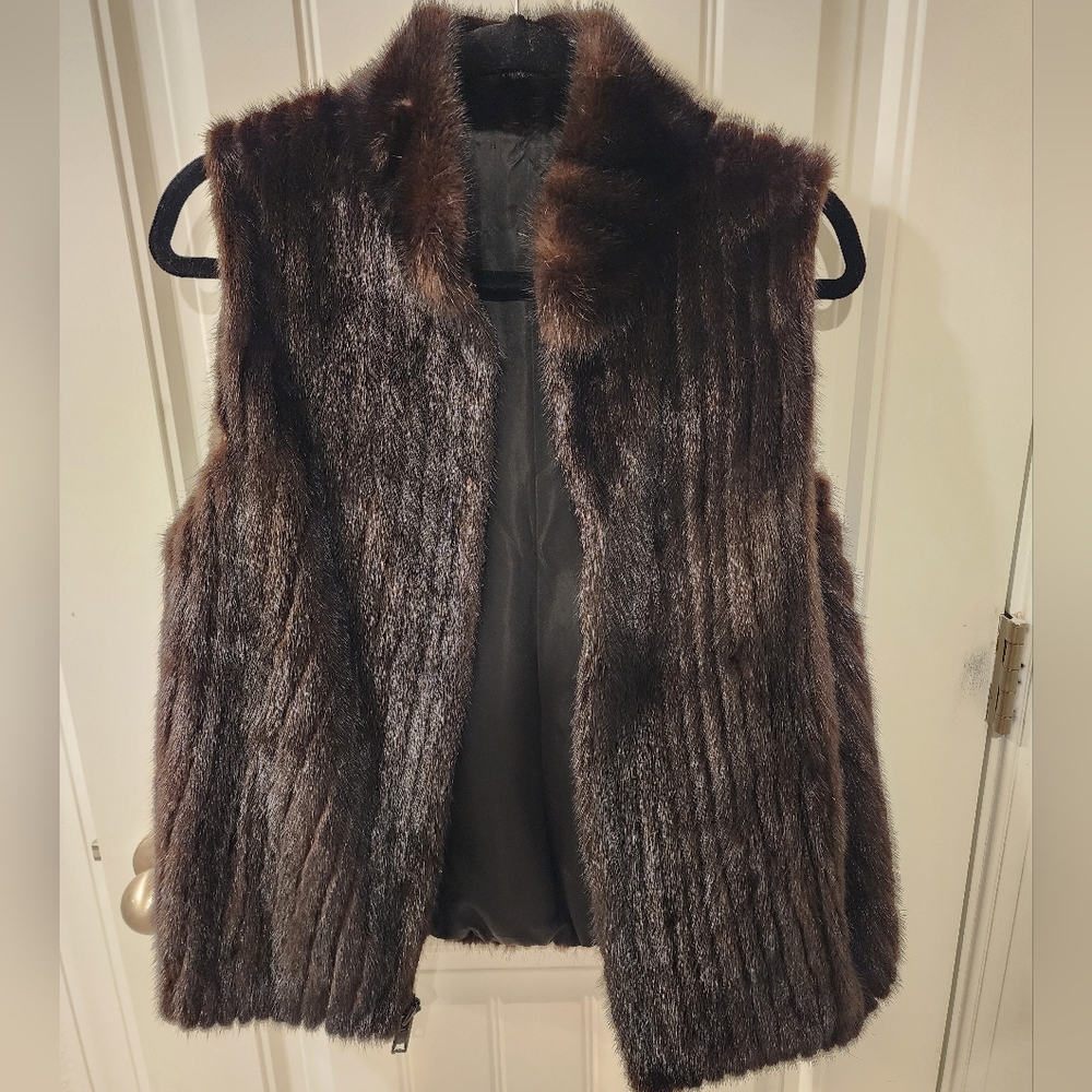 Vintage Connecticut Furriers Restyled Fur Vest